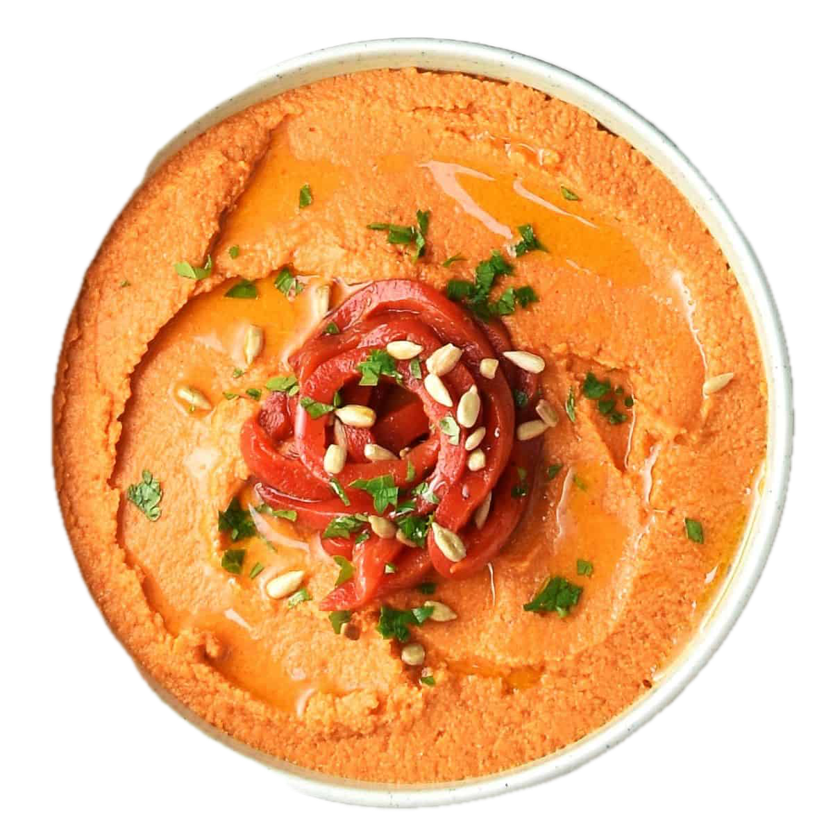 Roasted Red Pepper Hummus